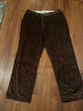 Orvis Men's Dark Brown Corduroy Pants